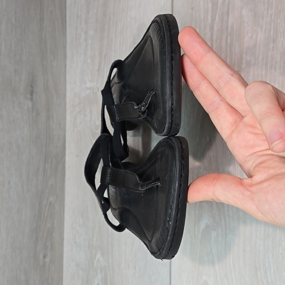 Born Women Leather Ankle Thong Sandals Slide shoes sz 8M - Picture 4 of 10